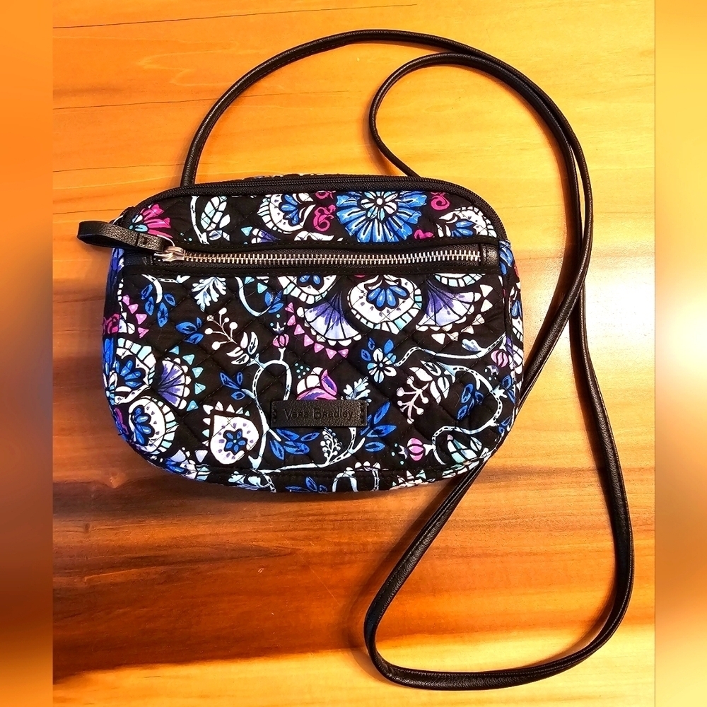 Vera Bradley Iconic RFID Little Crossbody Purse